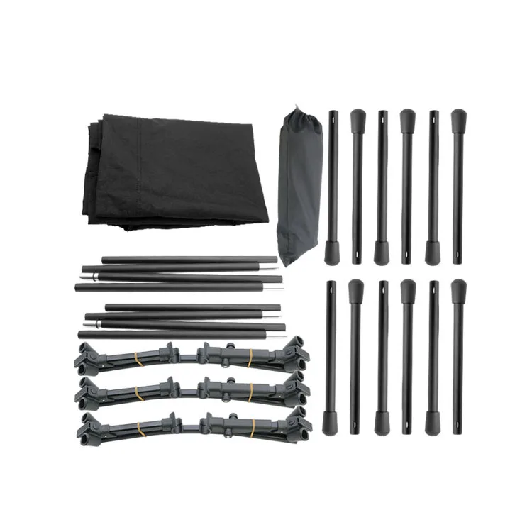 Outdoor Ultralight Folding Sleeping Bed Leisure Camping Equipment Cot Hiking Single Portable Camping Bed