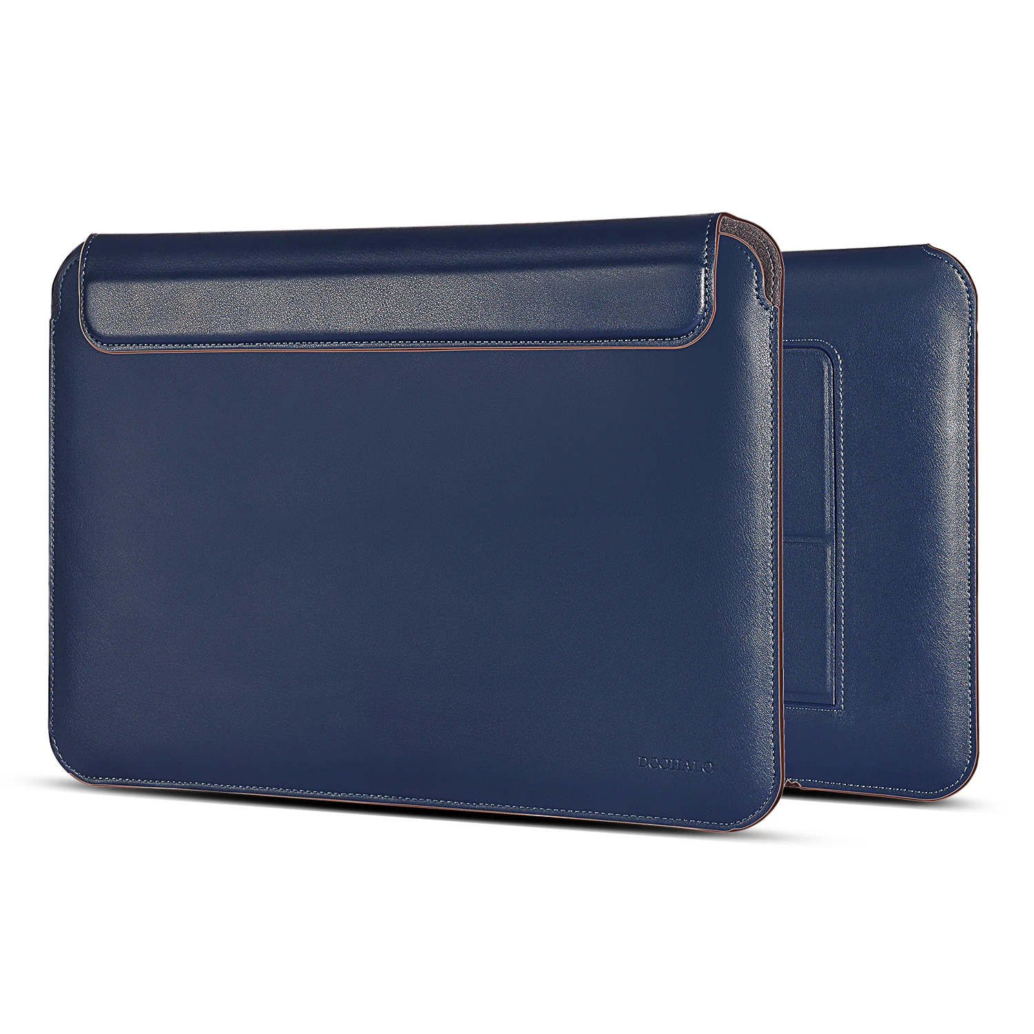 Newest Multifunctional Invisible Adjustable Magnetic Holder PU Leather Laptop Sleeve Case Bag With Stand For Macbook Air 13 Inch