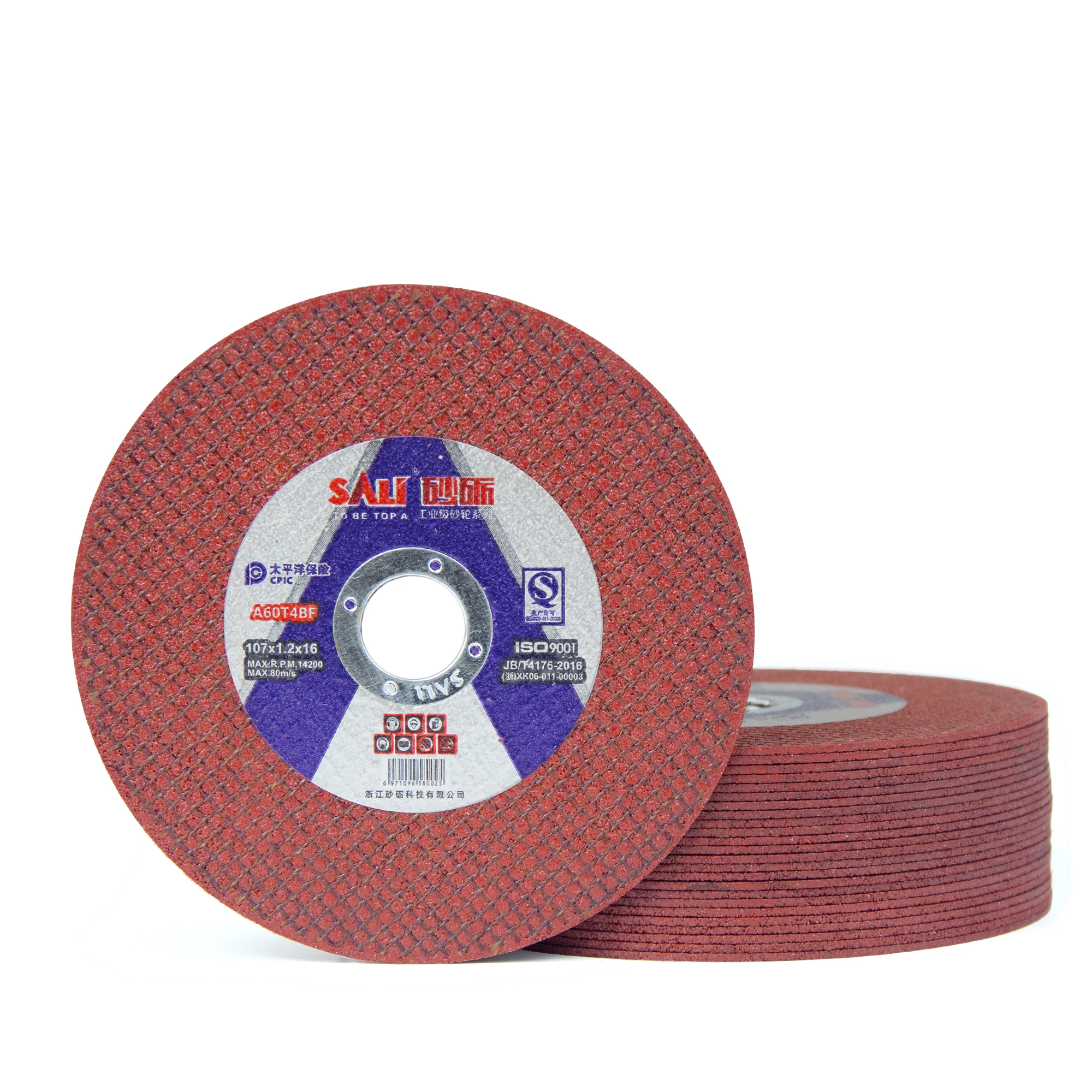 SALI abrasives disc cutting wheel 107*1.0*16mm metal cutting disc for angle grinder