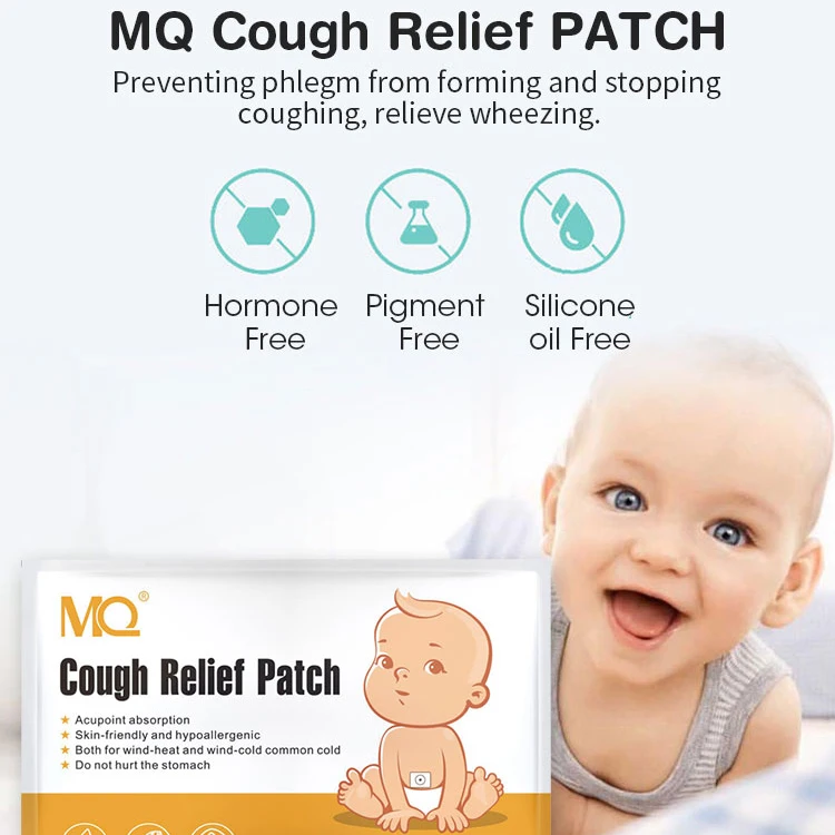 Best Selling Health Care Supplies Medical Stopping Coughing Relieving Wheezing Pigment Free Cough Relief Patch