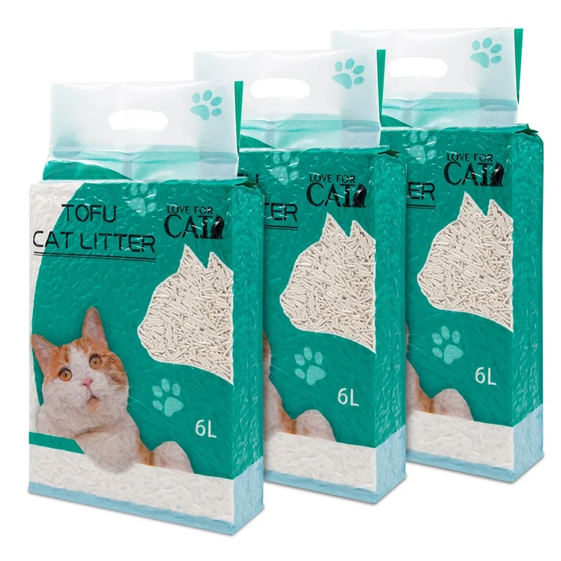 Supplier Dust-free Water Soluble Activated Charcoal Tofu Cat Litter Kitty Sand