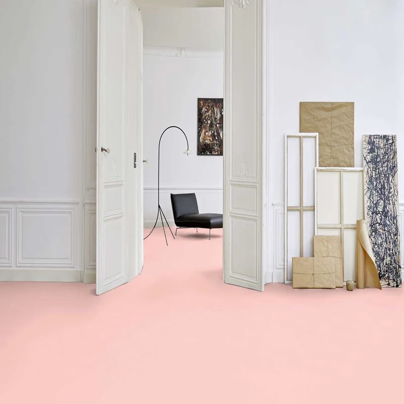 Commercial Homogeneous Flooring Clean Room Fireproof PVC Floor Covering Tiles Vinyl Sheet Flooring For Hospital