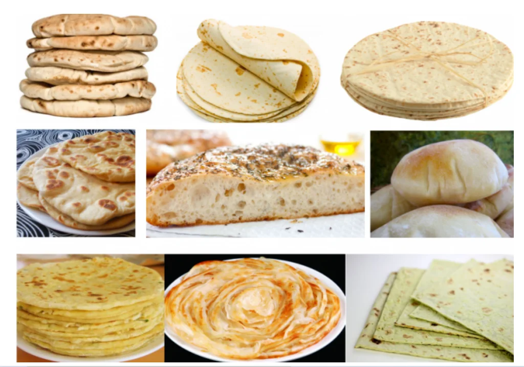 Fully Automatic Flat Arabic flat bread Pita bread machine roti maker making machine price