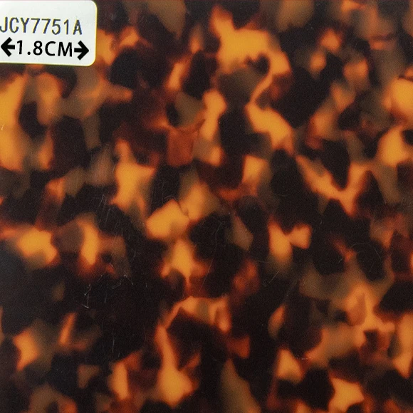 cellulose acetate sheet for fashion eyeglass sunglass frame jewelry art work material many colors available