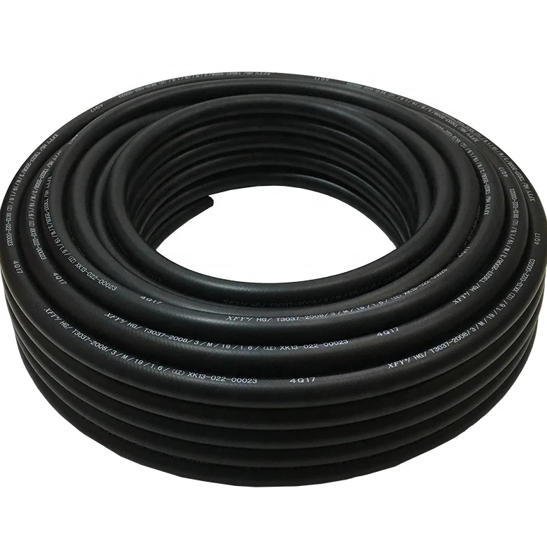 High resistant custom automotive braided EPDM gasoline hose rubber products fuel line hose