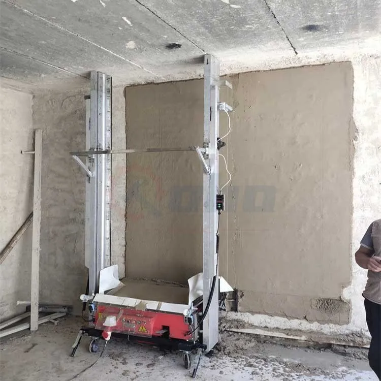March Expo 2023 automatic rendering machines and plastering machine price robot for wall cement plastering