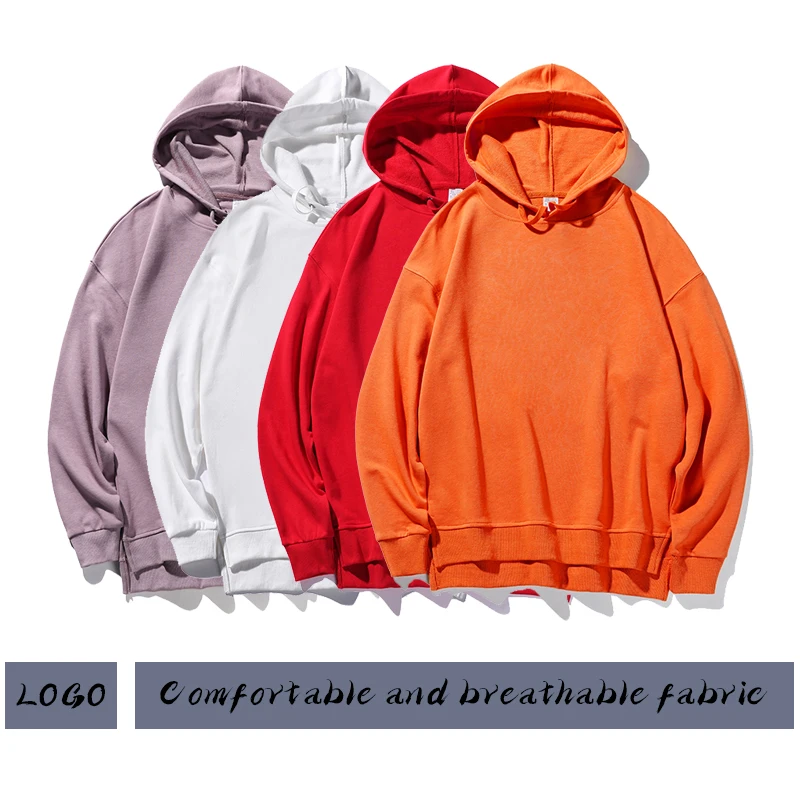 Wholesale blank Polyester Pullover Men Hoodie Custom Brand hoodies for Silk Screen hot pressing embroidery printing