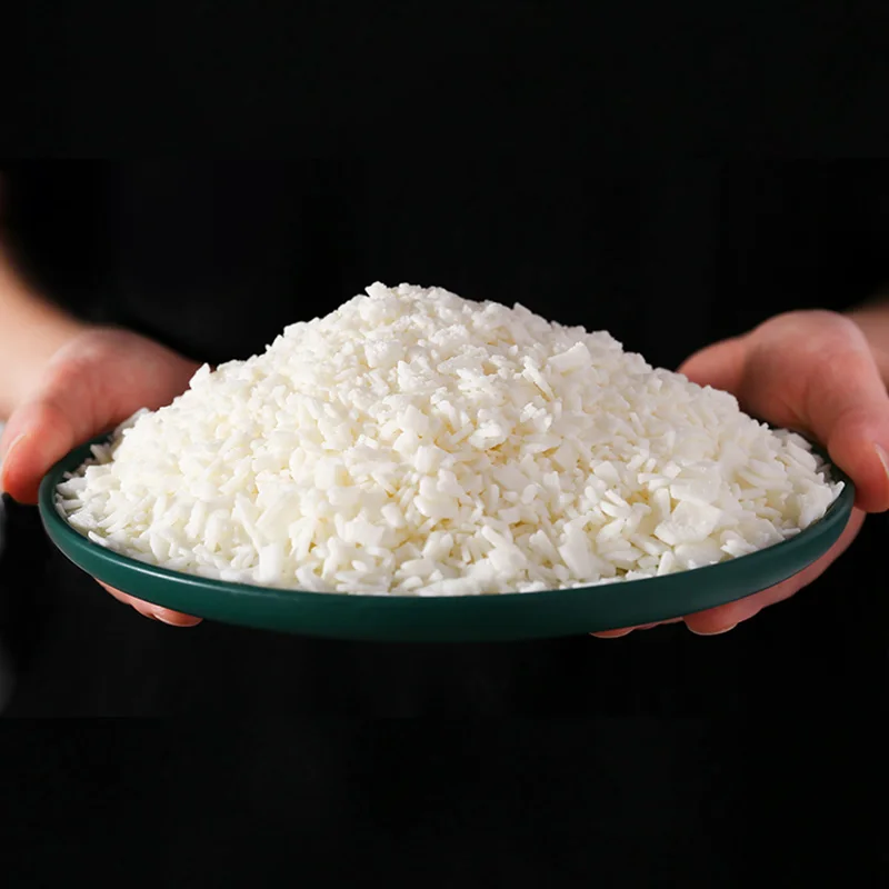 Environmental protection type  verging coconut soy wax pure soy wax soy wax flakes for candle making