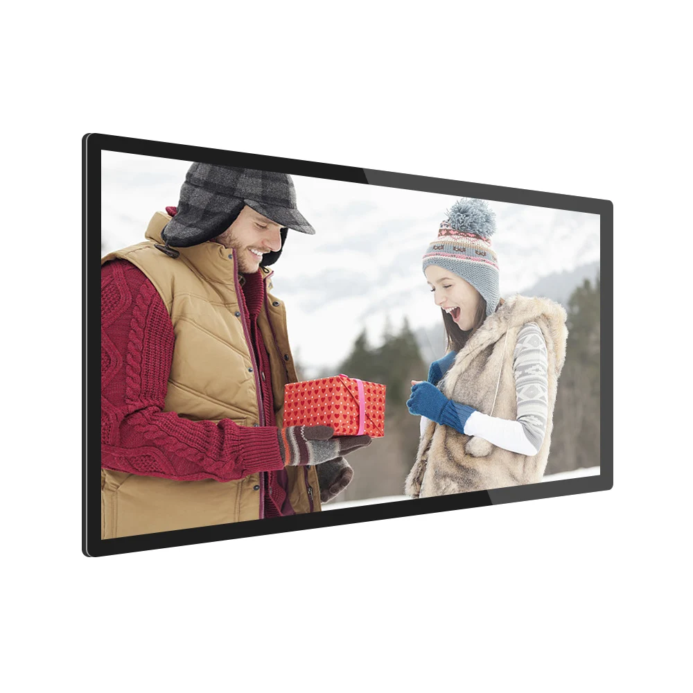 2K 4K Indoor Vertical Hanging Mdiea Player Totem digital signage Screen Lcd Led Panel Advertising Display