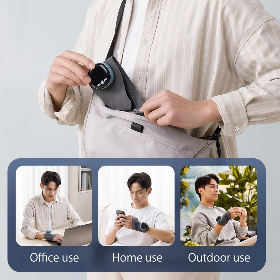 Warehouse Thermoskin Mens Right Black Spec Metal Tensor It Guard Magnetic Medical Pad Rigid Wrist Splint