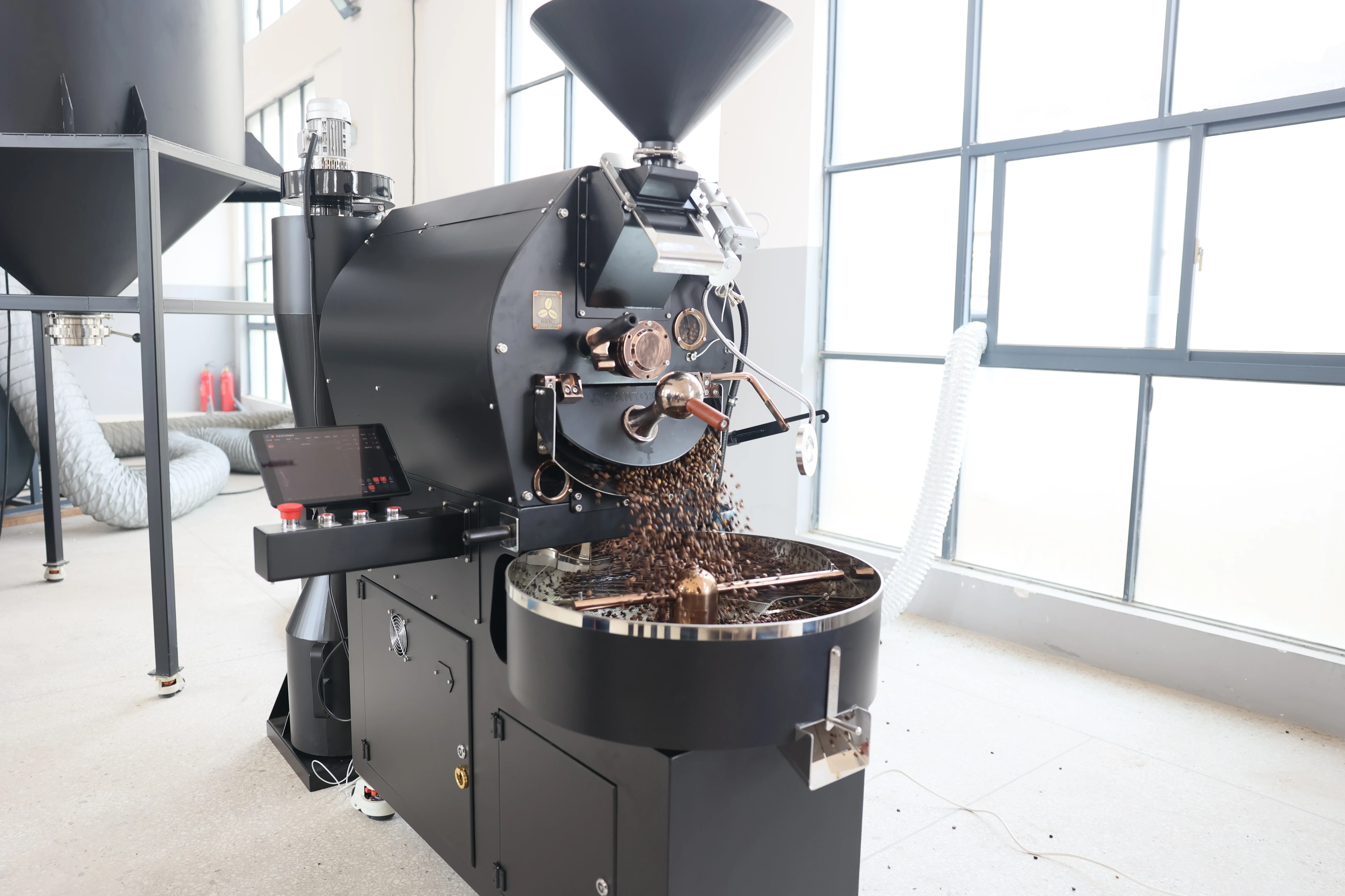 SANTOKER R6 Master 1kg 3kg 6kg  App Control Smart Coffee Bean Roasting Machine  Roaster Coffee Coffee Roasters
