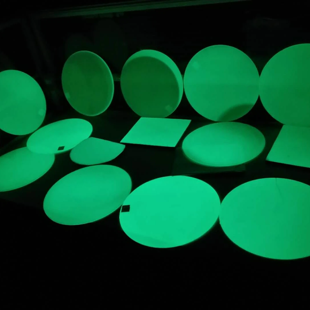 Ready To Ship Uv Coating Glow In The Dark Big Gel Wall Painting