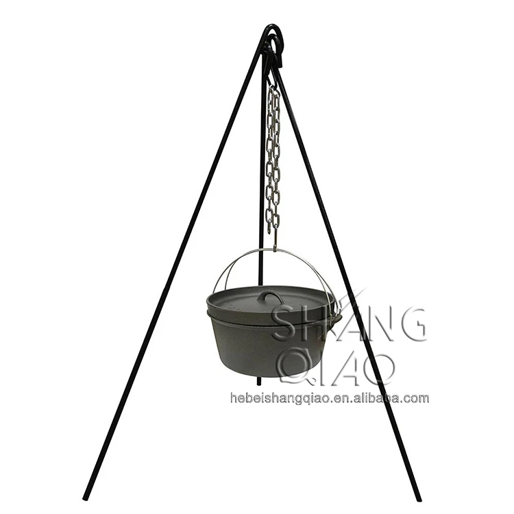 Чугунный голландский духовой Штатив для кемпинга открытого