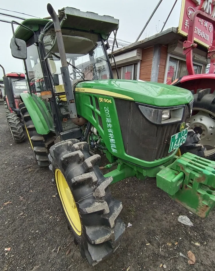904 90hp farming John agriculture deere used tractors 75hp 90hp 120hp china sale cheap price john