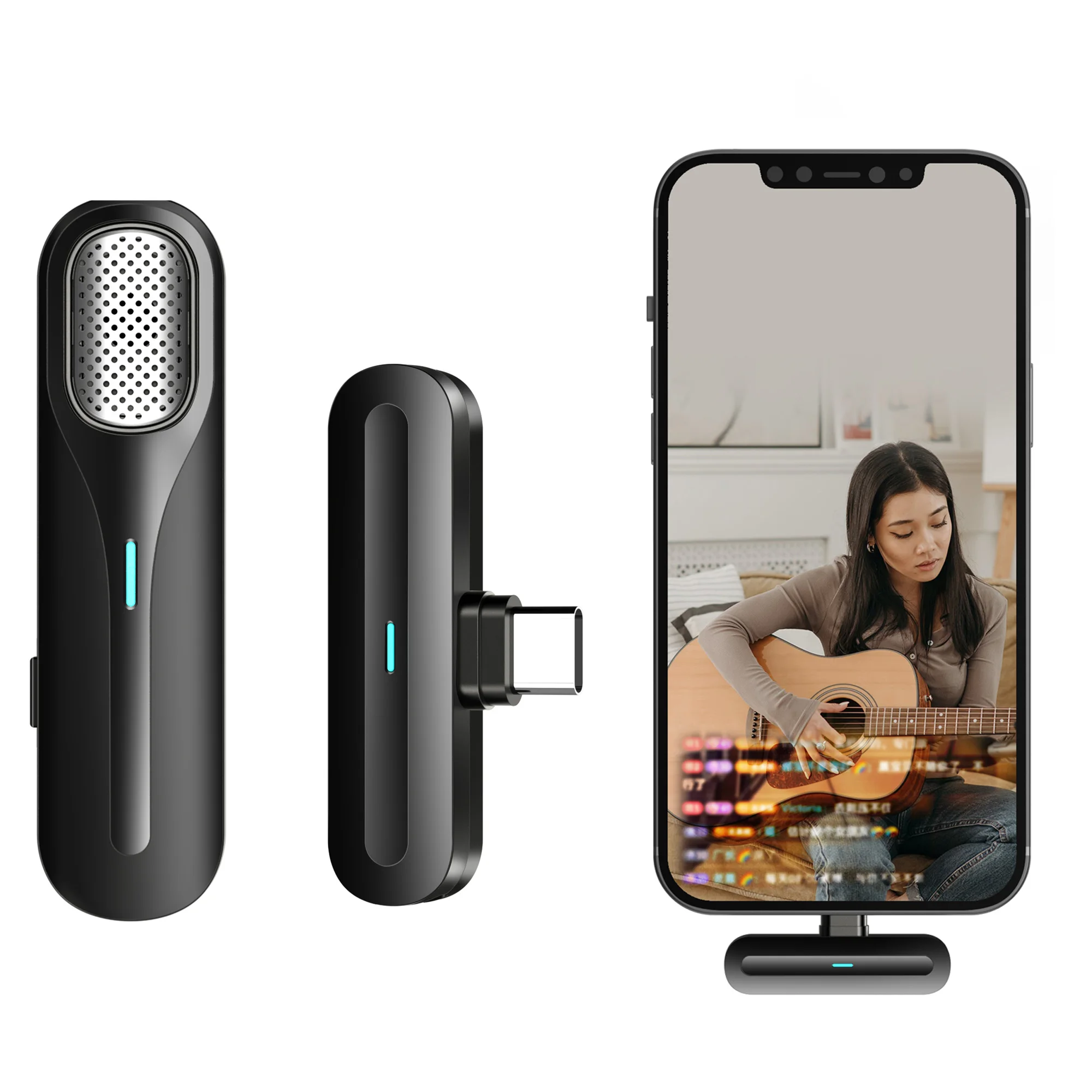 Original Professional Handheld microfono inalambrico And Bodypack microphone Lapel wireless karaoke microphone