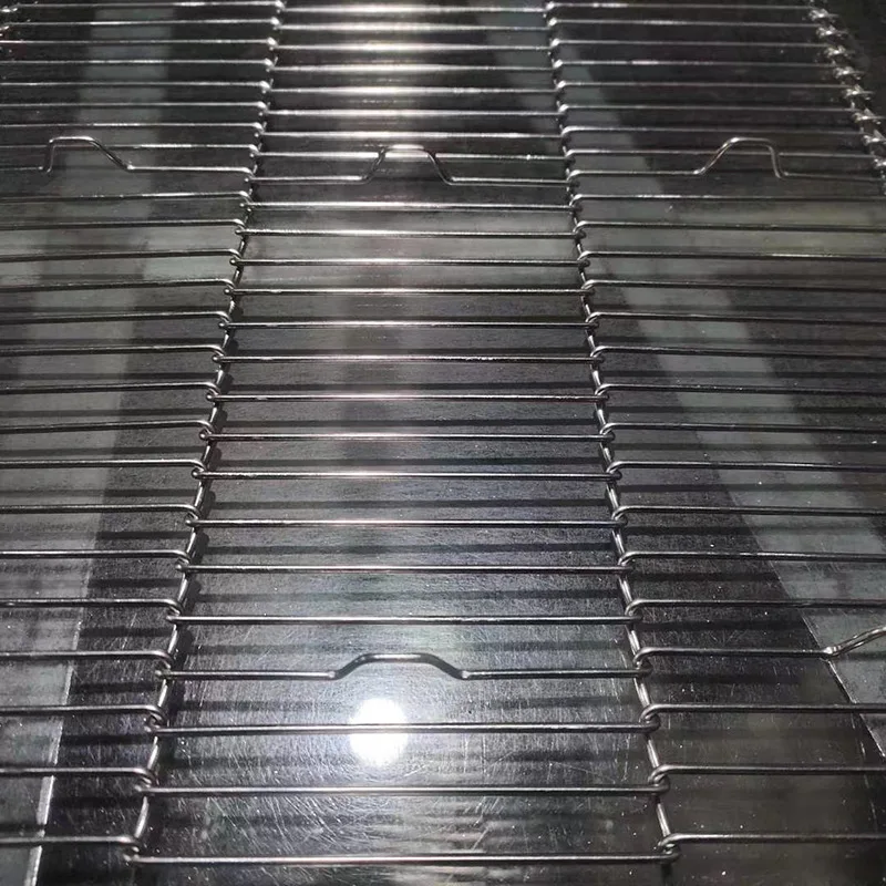 Food conveyor belt reflow welding anti-corrosion bilateral mesh belt metal conveyor belt