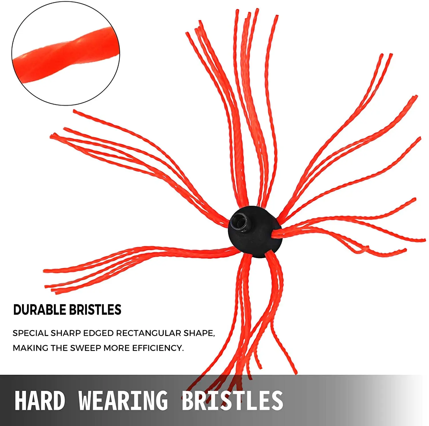 20 Feet Fireplace Electric Rotary Brush Extendable Sweep Chimney Typhoon Cleaning Brush Kit