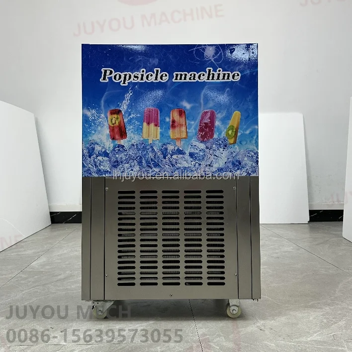 JUYOU commercial automatic electric popsicle filling sealing ice lollipop popsicle machine Stick Ice Cream Making Machine