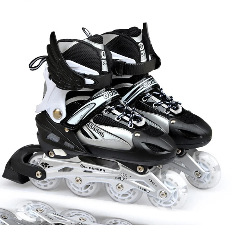 Low Price High Quality Classical Indoor Flooring Inline Roller Skate Shoes