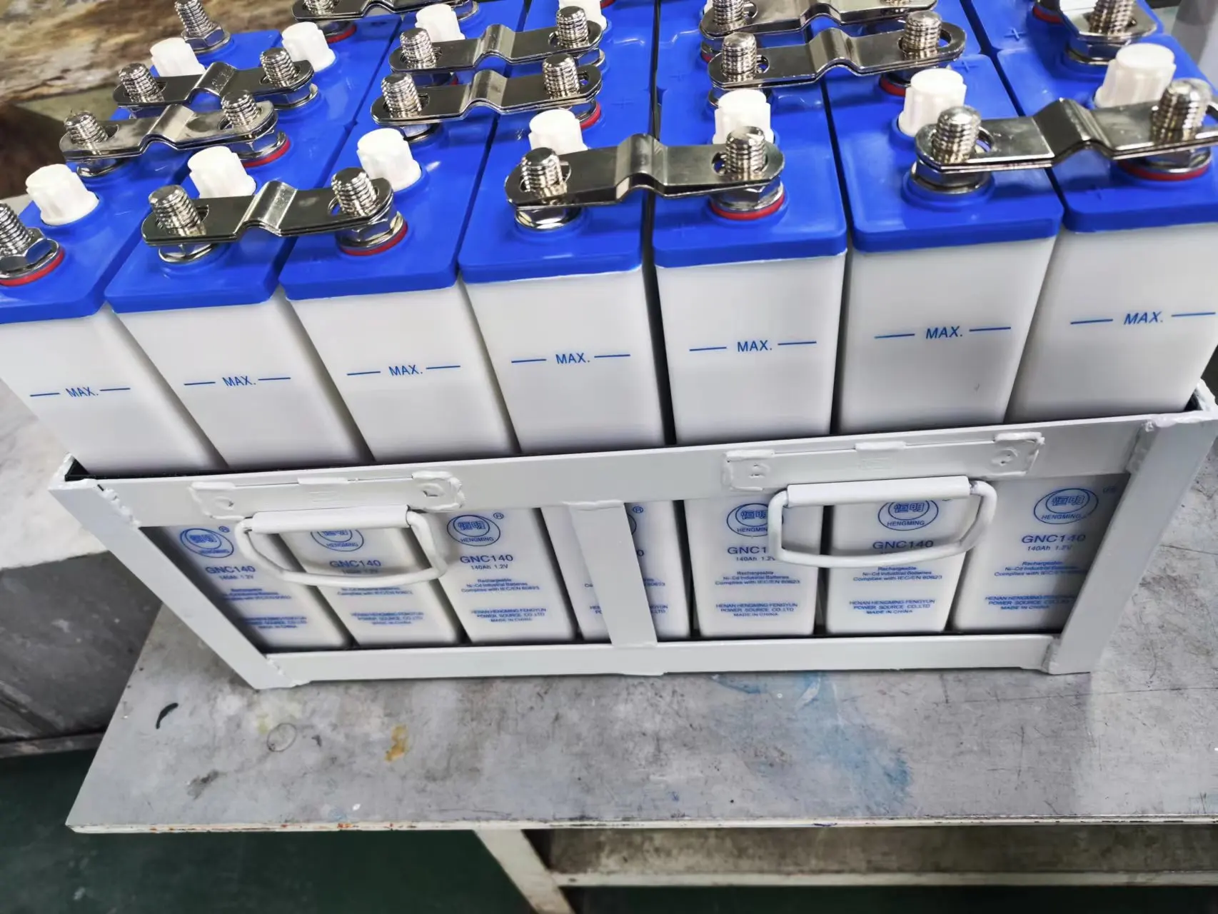 IEC60623 Standard Sintered highest Type Nickel Cadmium Battery 1.2v GNC210Ah for Engine Starting  selling KPX210Ah