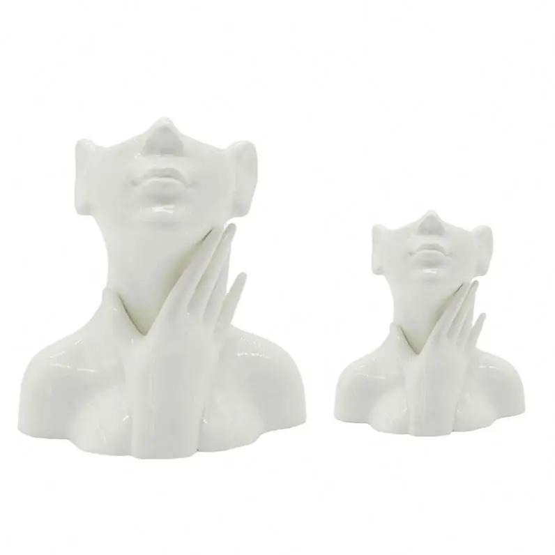 Modern decoration simple Nordic ceramic vase decoration living room TV cabinet office decoration flower arrangement vase