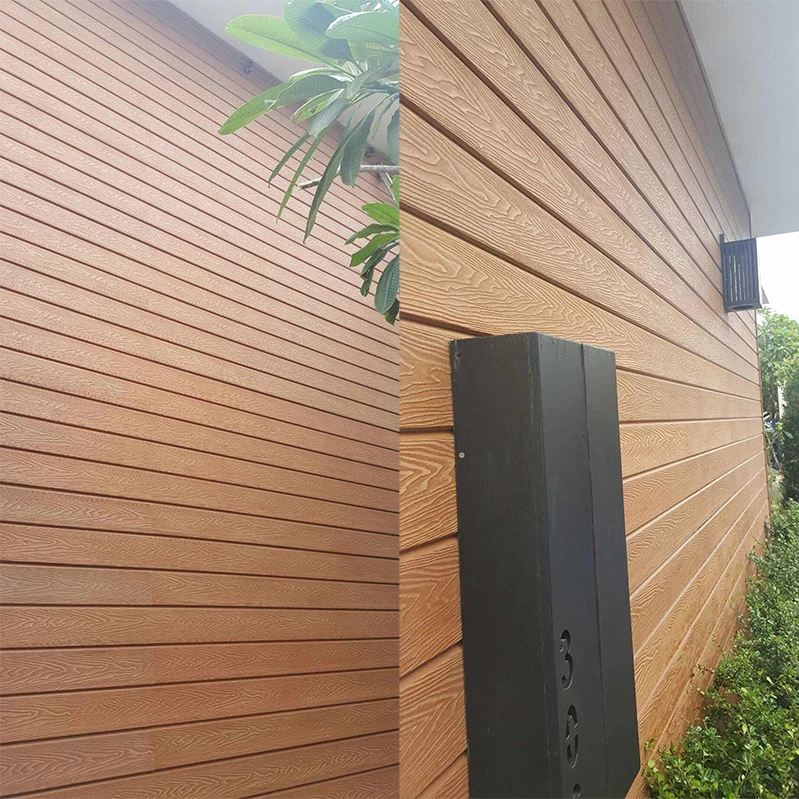 wpc exterior wall panel composite cladding waterproof wpc exterior co-extrusion wall panel cladding
