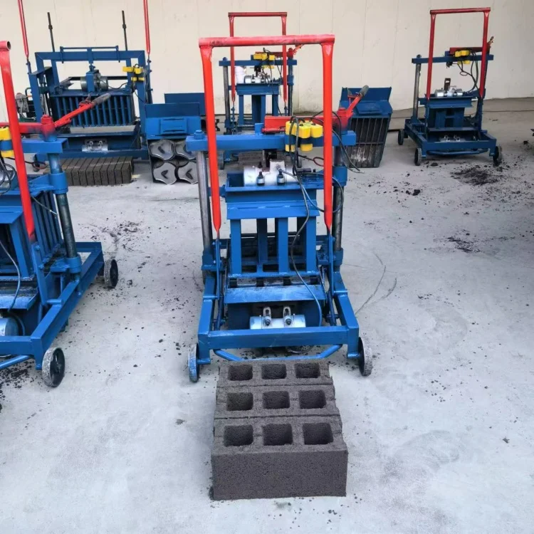 Diesel Engine Fly Ash Cement Concrete Hollow Block Forming Machine Electric Pavement Solid Brick