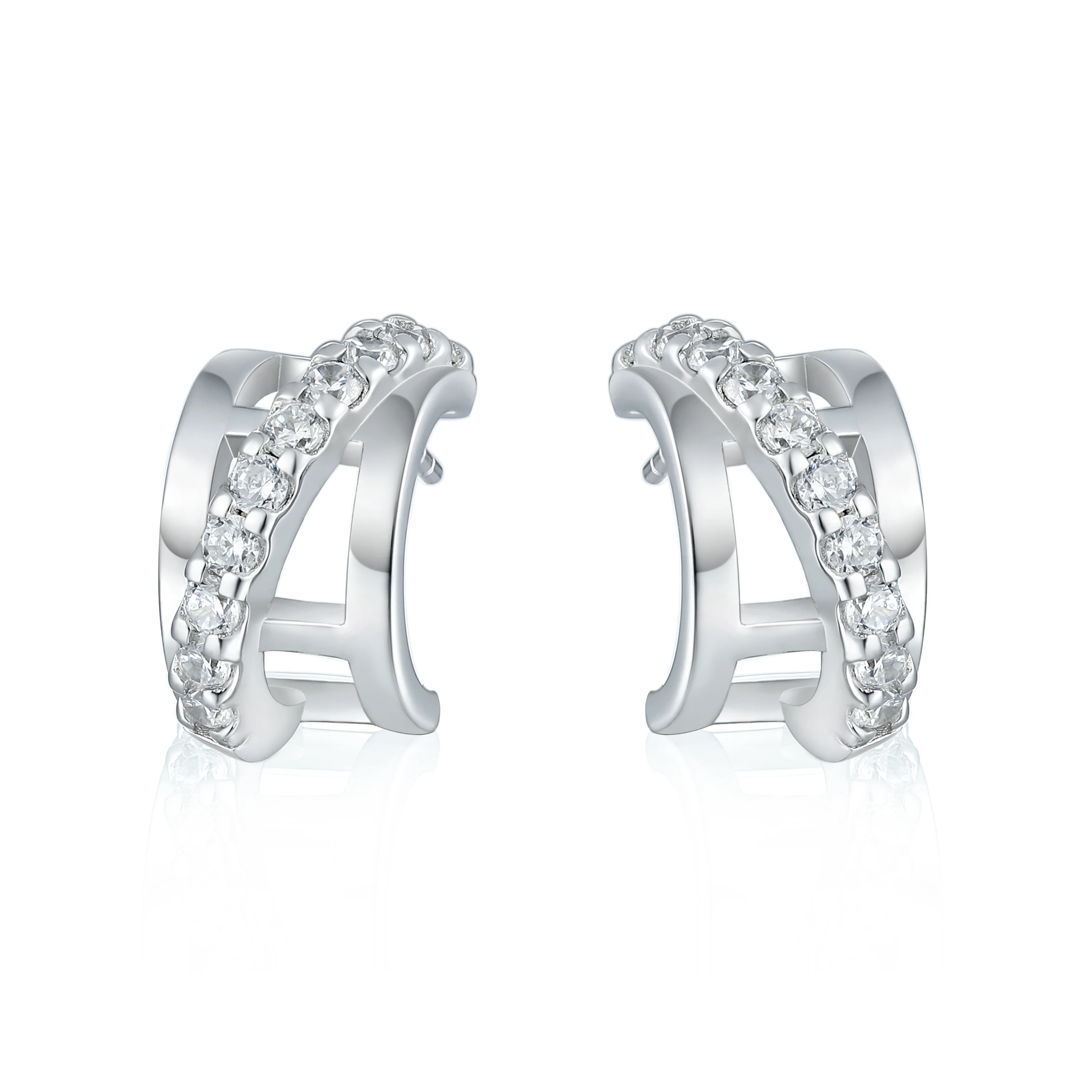 Hot Selling Women S 925 Pure Silver Earrings Classic And Fashionable Jewelry Earrings