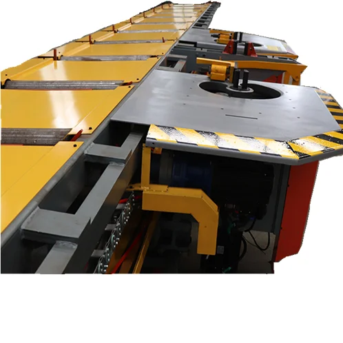 Горизонтальный двухголовый гибочный центр арматуры с ЧПУ