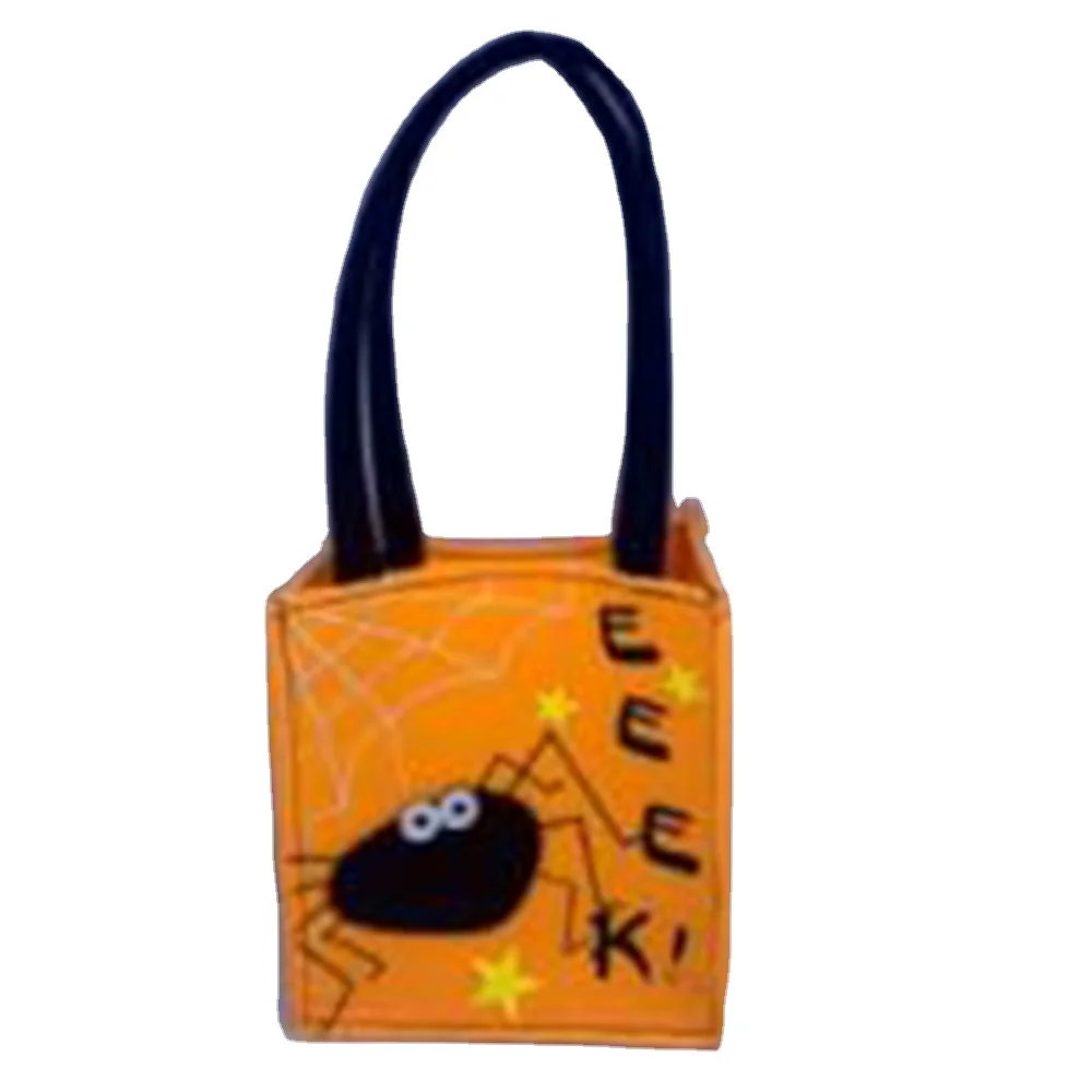 Superwin Halloween Castle Gift Basket Pumpkin Ghost Felt Candy Bag For Kids