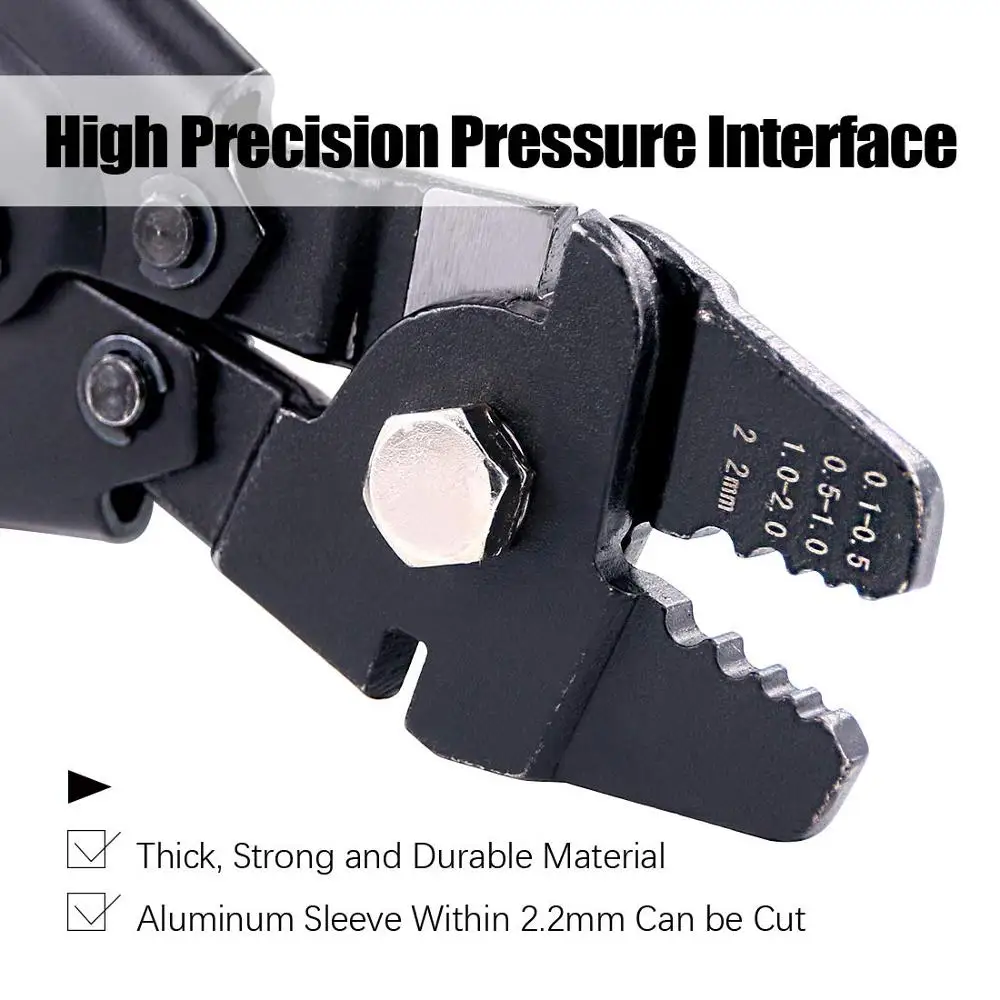 Crimping Plier Wire Rope Swager Crimpers Fishing Plier 260mm Wire Rope Crimping Tool WX-711