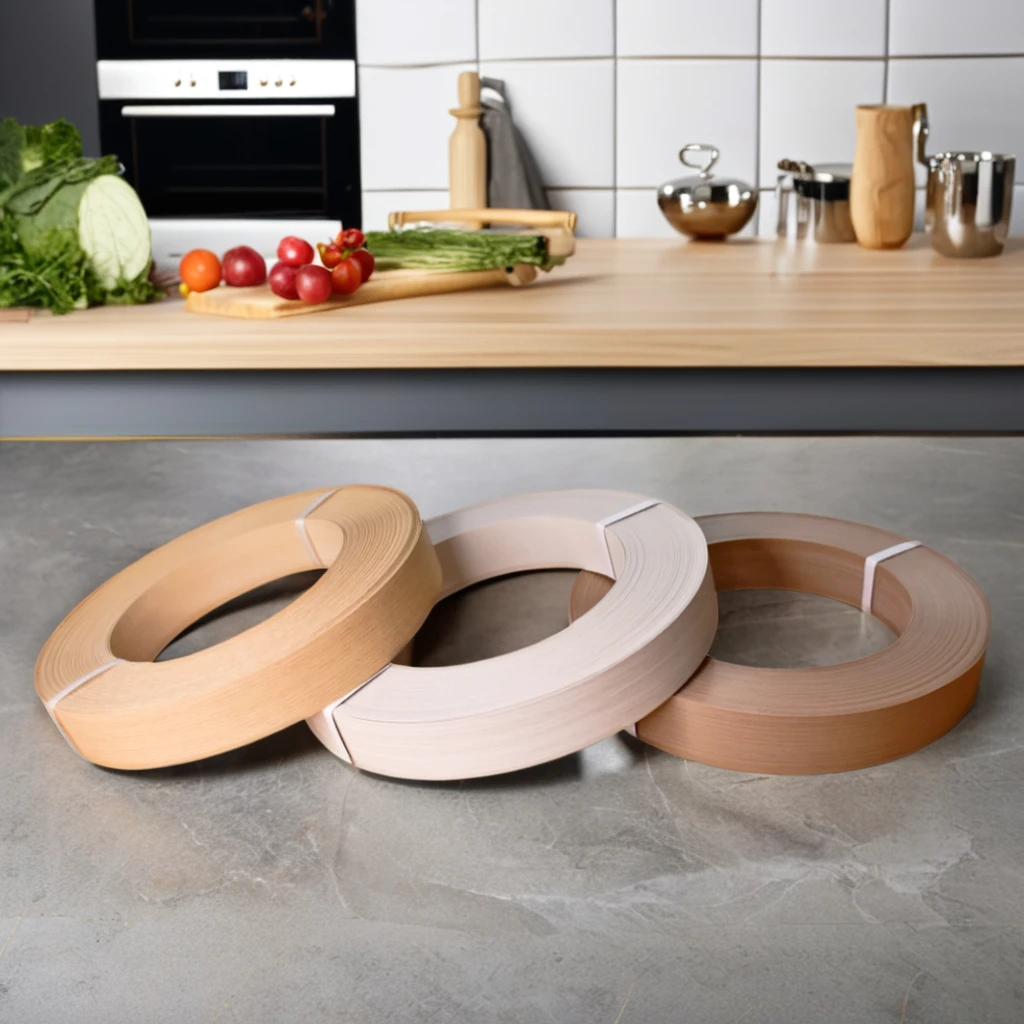 Strips Edge Banding Plastic for Kitchen Furniture Protection-wood Good Price for Flexible PVC Melamine Acrylic Eco-friendly