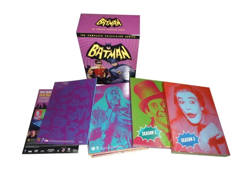 Batman the complete television series 18DVD box set free shipping wholesale high quality Amazon eBay dvd movies region 1 dvd