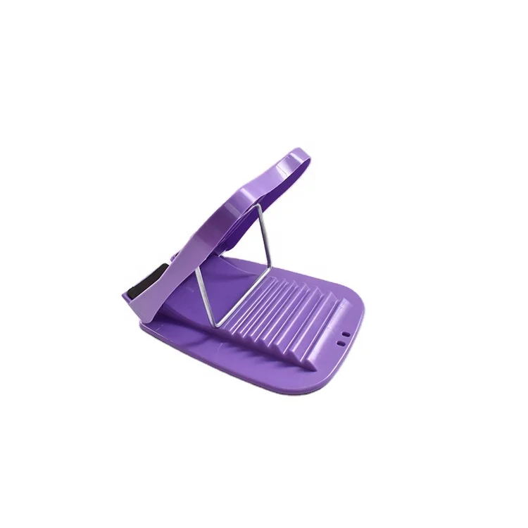 New High-end Listing PP Purple Calf Ankle Incline Board Foot Stretcher