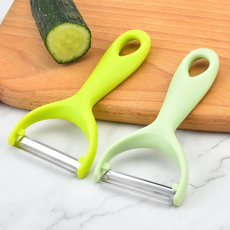 Top Seller 2023 Kitchen Gadget  Stainless steel Potato Peeler PP handle Vegetable Fruit Peeler