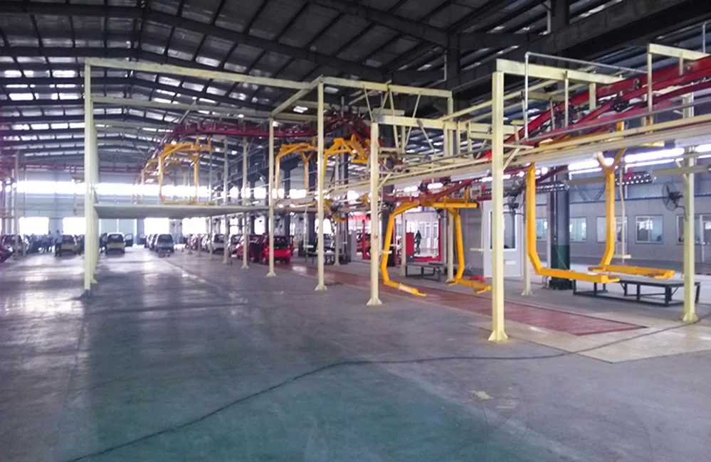Automatic vehicle car assembly production line conveyor