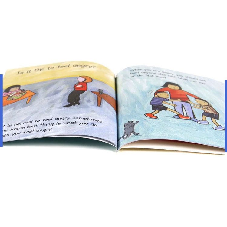 Small Quantity Black And White Soft Cover Educational Text Exercise Children Book Paperback Printing Services