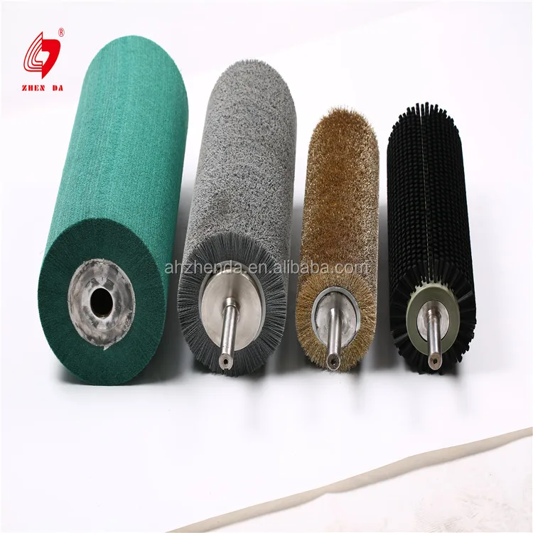 Hot sale Brass Wire  roller metal polishing brush