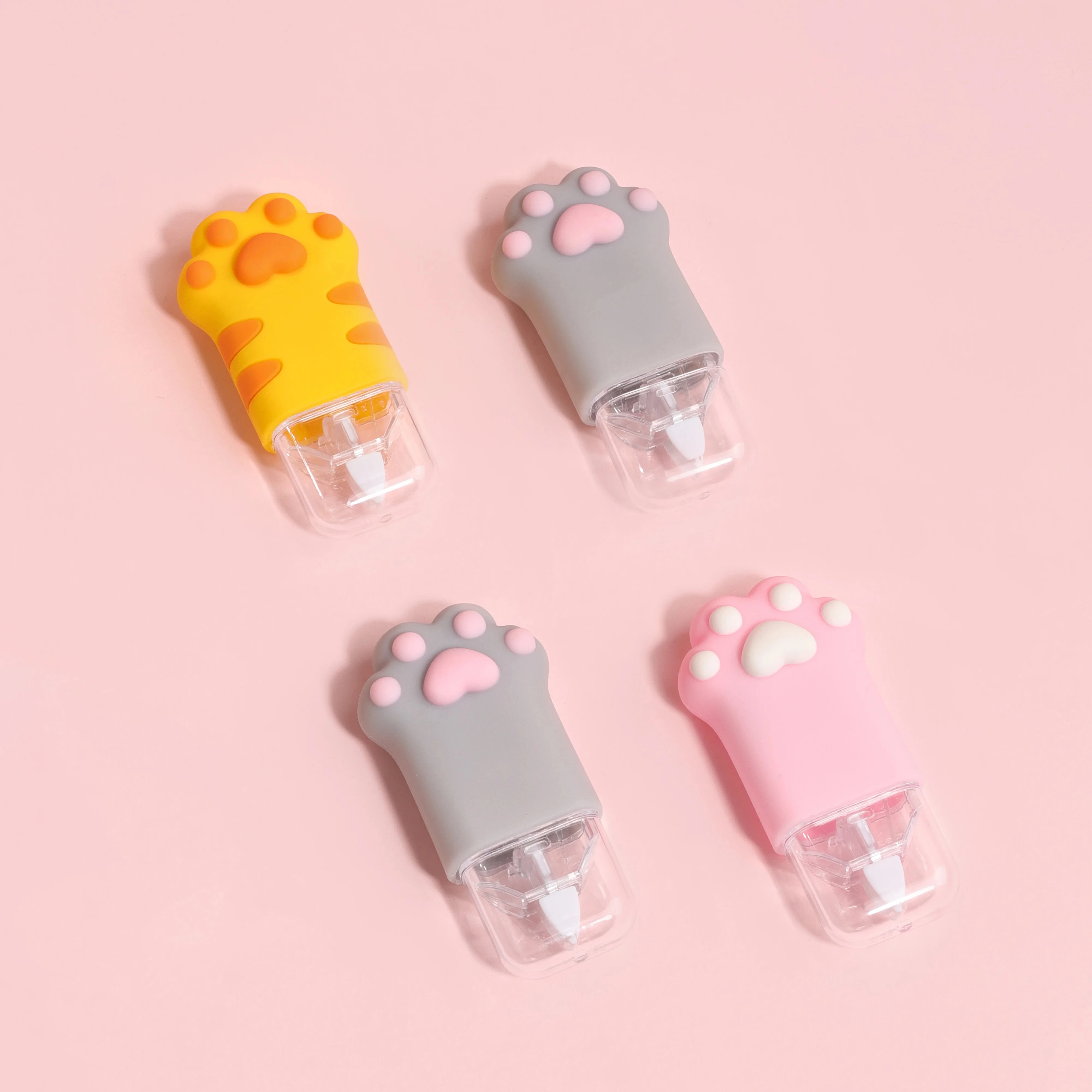 kuki Kawaii Cute Corrector Tape Funny cat paw Design Correction Tape stationery supplies