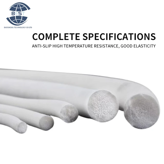 Support non-standard customized solid silicone tube high temperature resistant and high elasticity silicone rubber