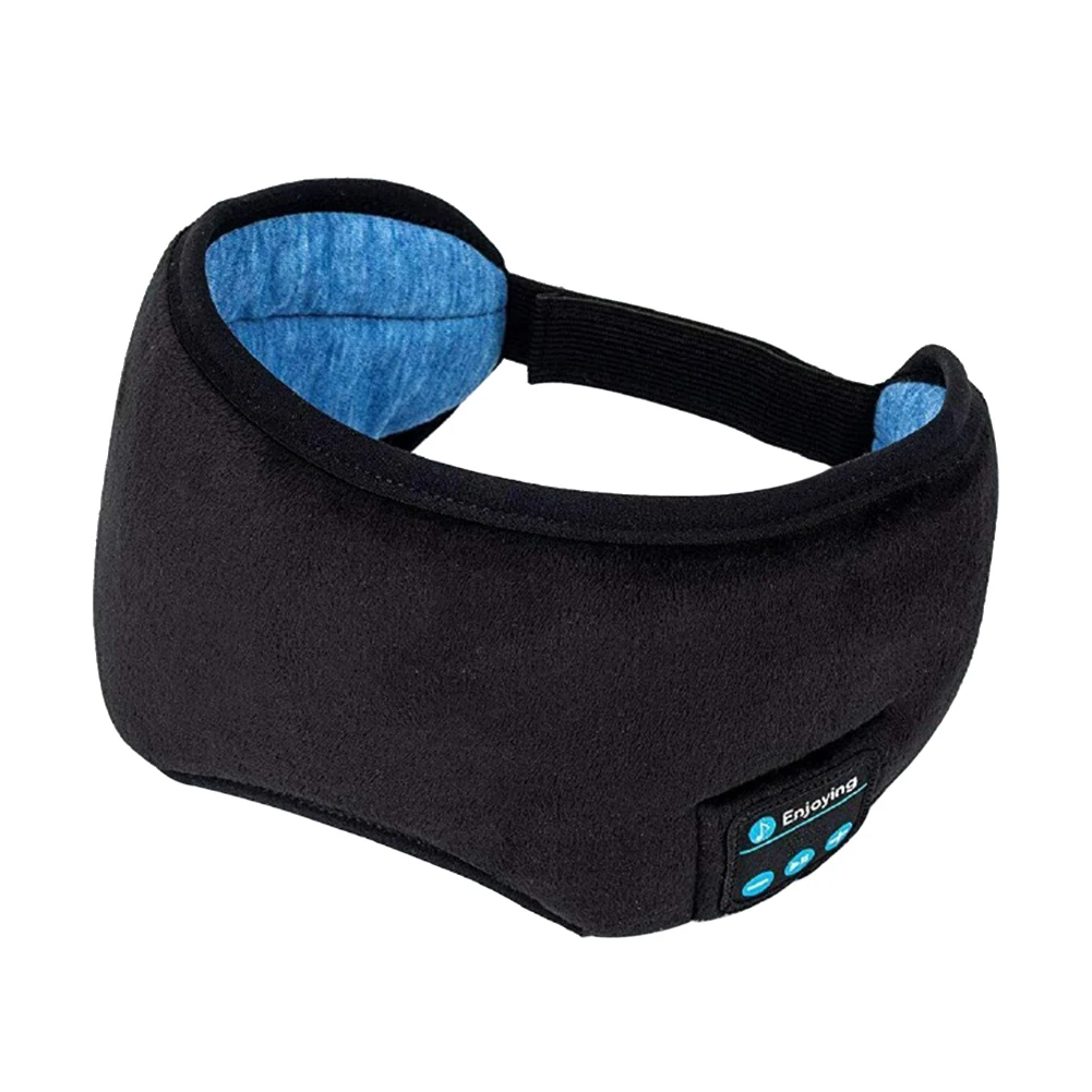 BT Sleeping Headphones Eye Mask Sleep Headphones Blue tooth Headband Soft Elastic Comfortable Wireless Music Earphones