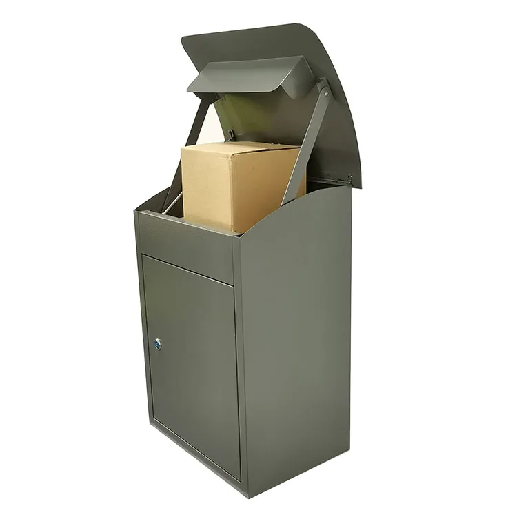 Manufacture Outdoor New Design  Wall Mounted Steel Waterproof Stainless Steel Metal Mail Letter Box