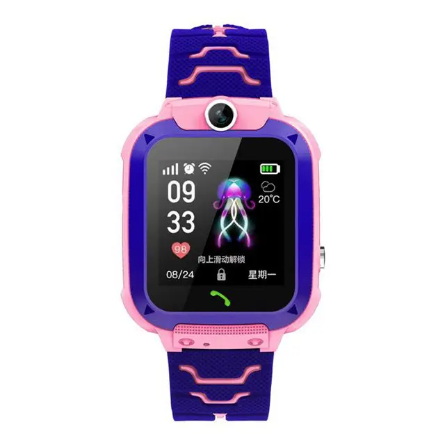 Smart Watch For Kids Gps Oem Custom 4G Touch Screen Support Sim Card Ios Android Phone Smartwatch Camera Smart Watch Children