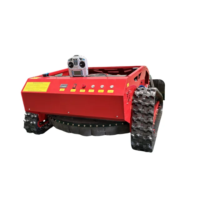 Popular DIY home mower 48V 190cc engine Powerful self-service crawler cutting width 800mm 400M remote control 196cc