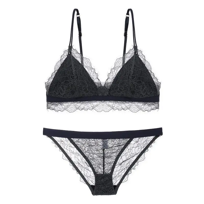 New arrival Hot Selling Sexy Lace bra For Women Mesh  Lingerie sets Lace bra