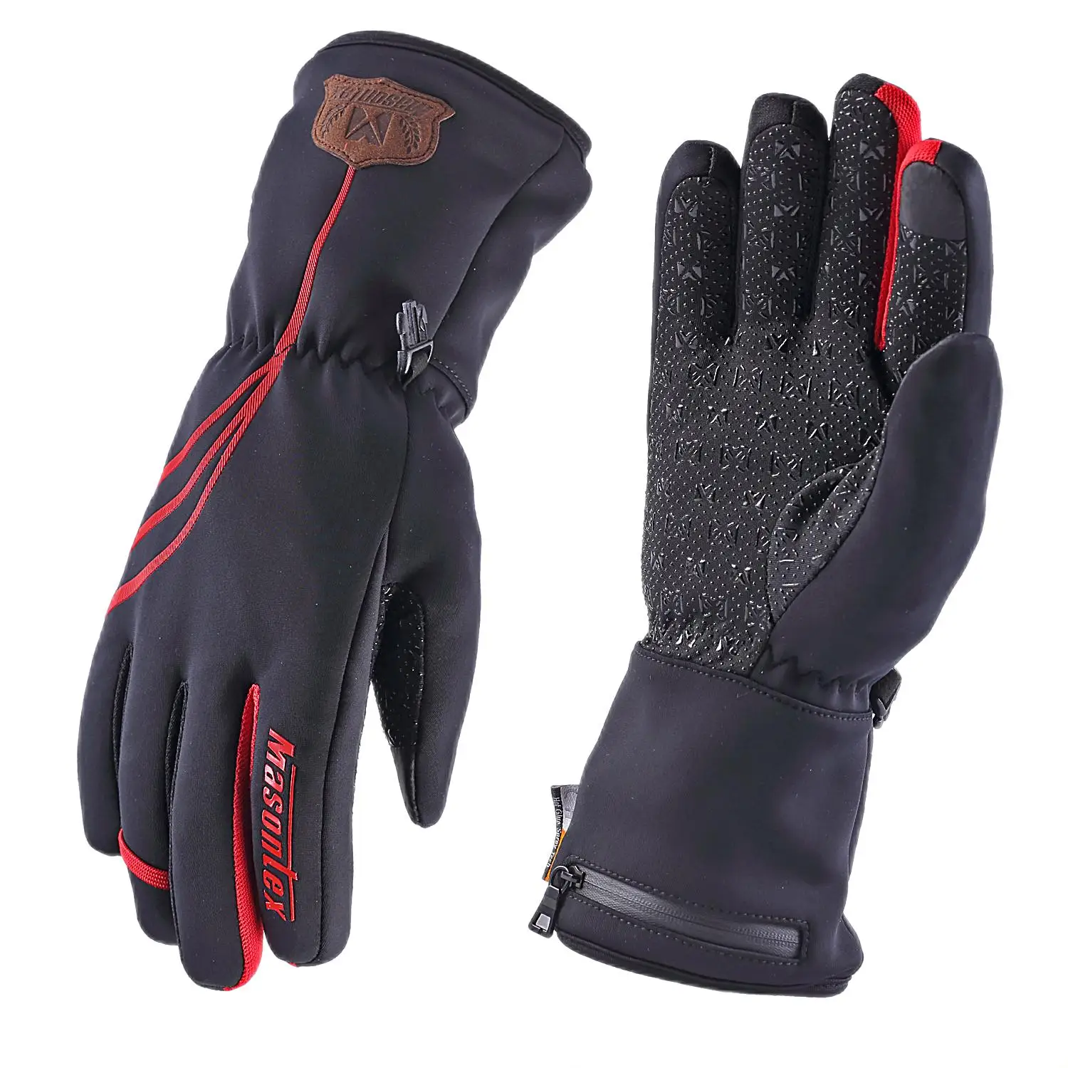 OEM Customizable Outdoor Cycling Winter Warm Motorcycle Waterproof Gloves Electrically Heated Riding Gloves