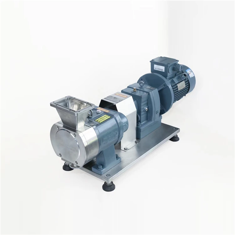 18.5-22KW horizontal sanitary food grade rotary lobe pump