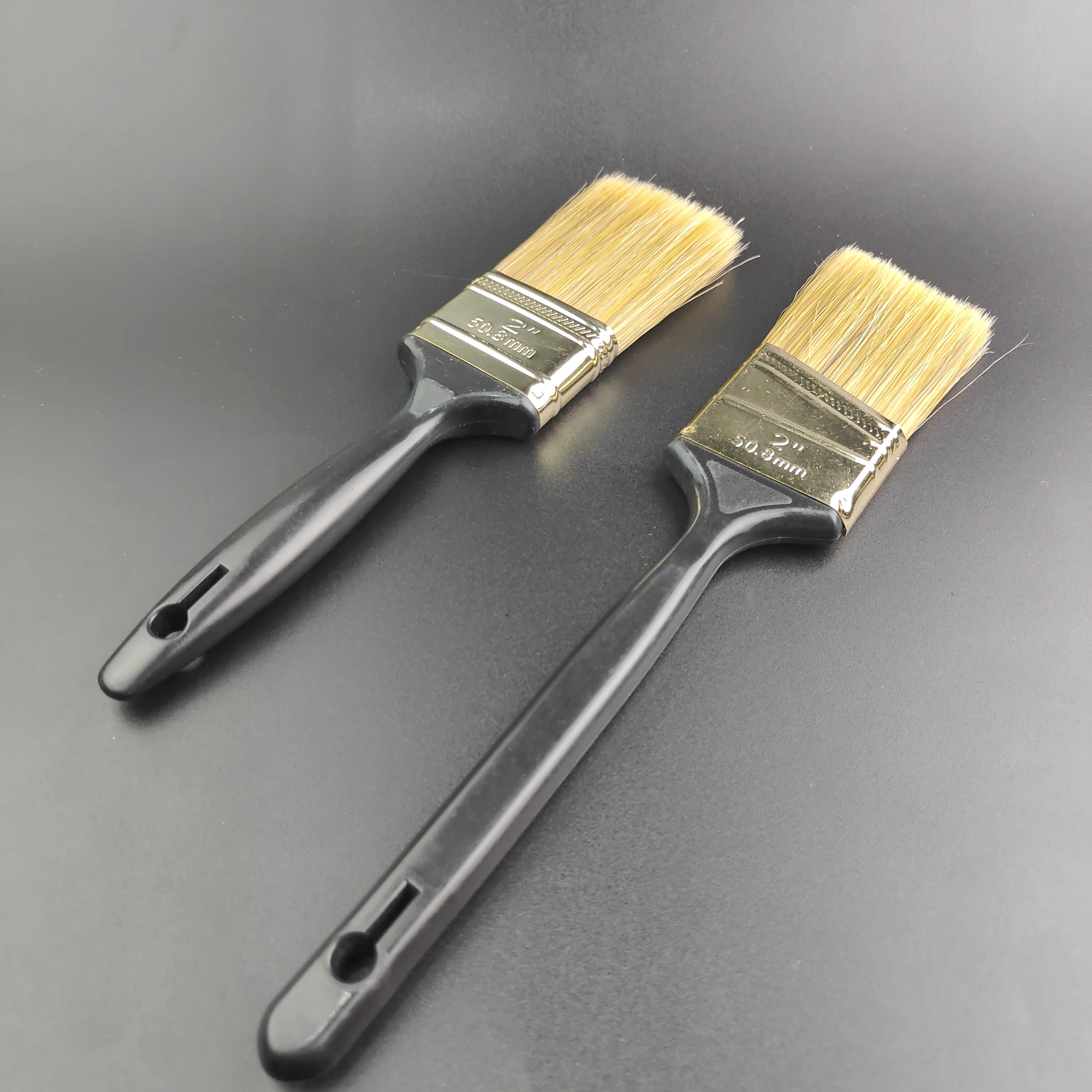 Wholesale Price Angle Synthetic Fiber Purdy Paint Brush with Long Wooden Handle