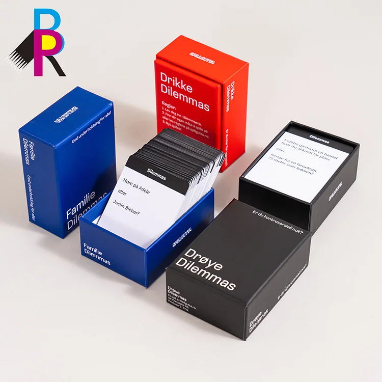 Высококачественный дизайн игры флэш-карта памяти пользовательская печать карточный палуб