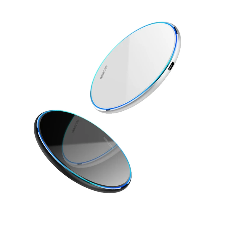  QI Standard Wireless Charger X8 15W Acrylic Mirror Low Temperature for iPhone8 X XS Plus HUAWEIRS GALAXY GOOGLE LUMIA OEM